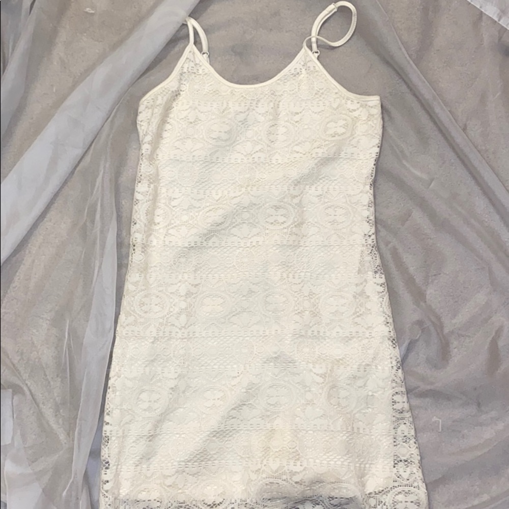 Off white lace dress
